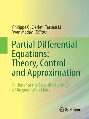 cover image of Partial Differential Equations
